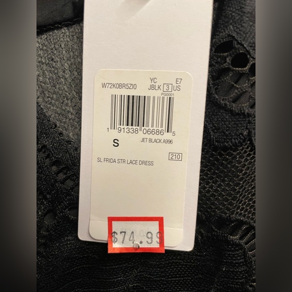 Guess Frida Lace A-Line Bodycon Dress - Picture 9 of 11